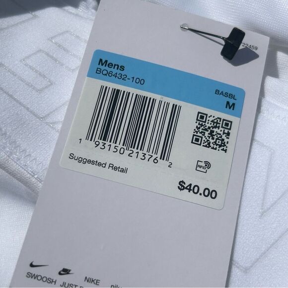 Nike Vapor Select Baseball Pants White Mens Size Medium BQ6432-100 - Picture 4 of 6